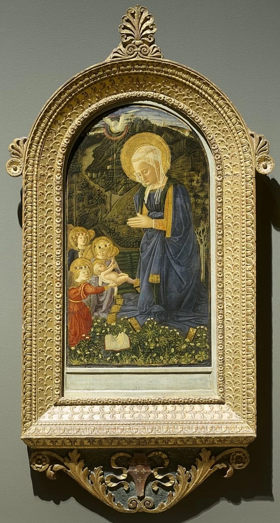 Vergine con bambino e angeli - Cleveland Museum of Art